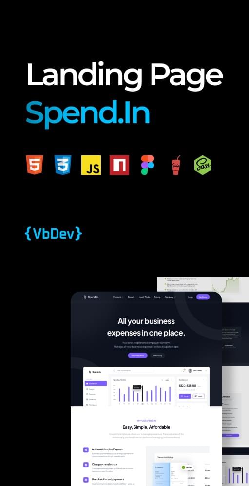 spendin landing page